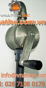 manual pump / centrifugal / self-priming / for viscous fluids