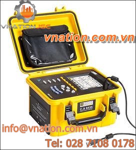 electrical network analyzer / water / power / portable