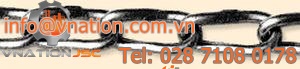 attachment chain / standard link / galvanized