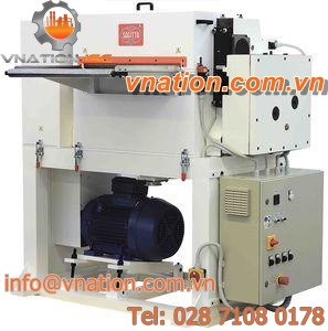 knife plastic granulator / for mineral ore / horizontal / in-line