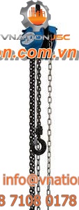 manual chain hoist / trolley