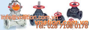 diaphragm valve / handwheel / control / flange