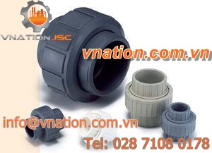 threaded fitting / straight / plastic / seal