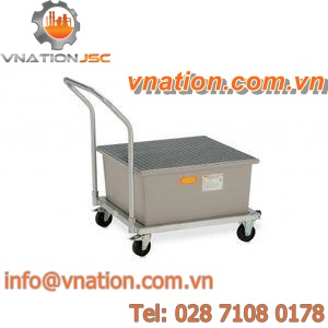 spill cart / 1 level / drum / multipurpose