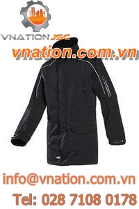 waterproof jacket / polyurethane / cotton / polyester