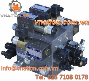 hydraulic drilled block