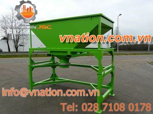 sash hopper / for plastics
