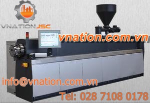 profile extrusion extruder / for PVC / parallel twin-screw