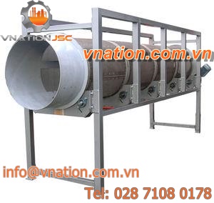 rotary sieve / for bulk materials / sorting / for crusher loading