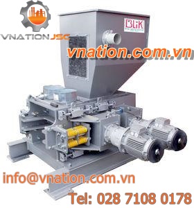 roller mill / waste / horizontal / fine cutting
