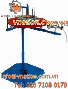 cable coiler-decoiler / manual / with length measuring device
