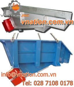 belt conveyor / vibrating / horizontal / transport