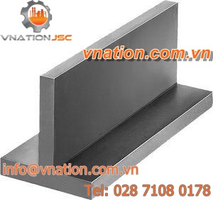 cast iron profile / aluminum / T / industrial