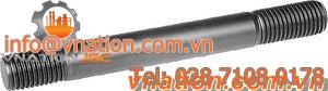 threaded stud / stainless steel / steel