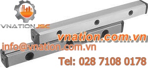 crossed roller linear guide / dovetail / steel