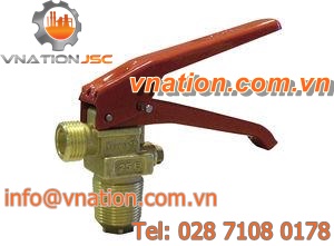 safety handle / for fire extinguishers