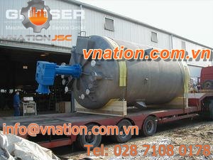 paddle mixer / batch / solid/liquid / compact