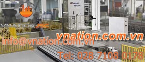 CNC boring mill / universal / 4-axis / rotating table