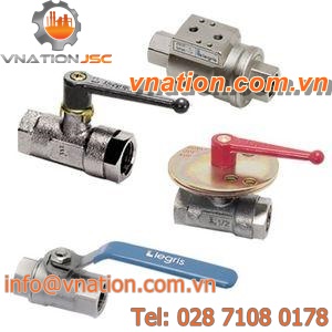 ball valve / lever / flow control