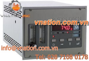 gas analyzer / water / oxygen / concentration