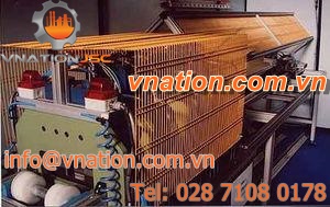automatic punching line / for flat profiles