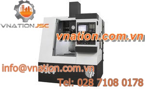 3-axis CNC milling machine / vertical / with moving table / rigid