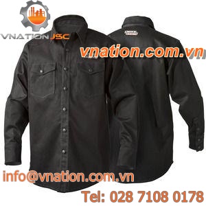 arc protection vest / cotton / breathable / for welding