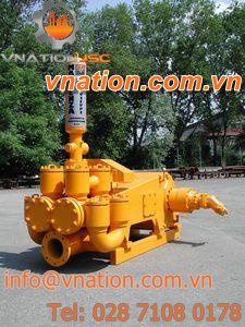 slurry pump / piston / duplex / suction