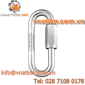 permanent connection quick link / large opening