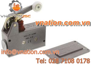 lever micro-switch / adjustable / with roller lever / electromechanical