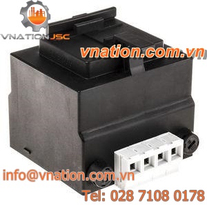isolation transformer / encapsulated / DIN rail mount