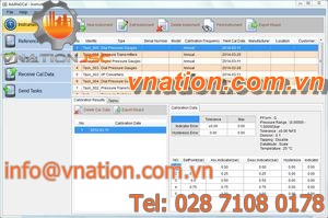 management software / calibration