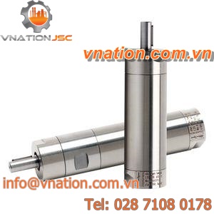 vane air motor / planetary gear / compact / stainless steel