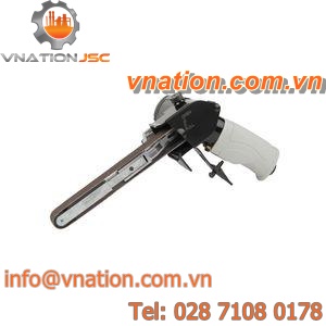 belt sander / pneumatic / low-vibration