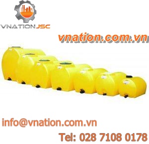 storage tank / HDPE / horizontal