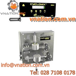 fluid mixer-dispenser / two-component / continuous