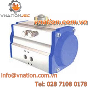 pneumatic valve actuator / quarter-turn / single-acting / double-acting