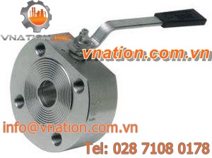 ball valve / lever / control / wafer