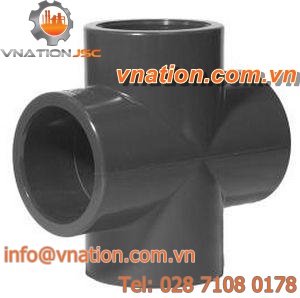 female fitting / cross / plastic