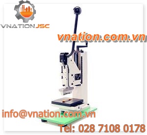 manual press / punching / for tensile specimen / toggle