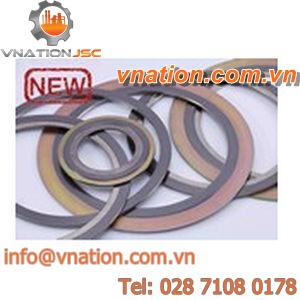 spiral gasket / flange / for valves