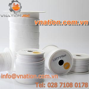 flat seal / extruded / PTFE / chemical-resistant