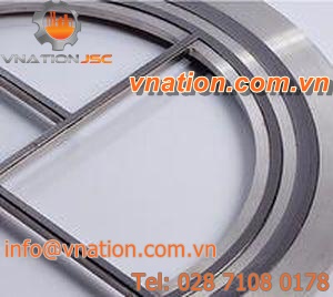 compression seal / stainless steel / expanded graphite / high-pressure