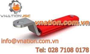 L handle / zinc-plated steel / PA