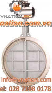 butterfly valve / pneumatic / regulating