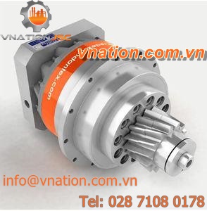 planetary servo-gearbox / combined / for shafts / precision