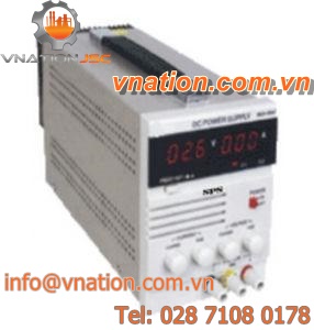 AC/DC power supply / regulated / plug-in / tabletop