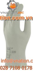 laboratory gloves / mechanical protection / PVC / nitrile