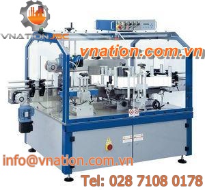 top labeler / linear / bottle / automatic