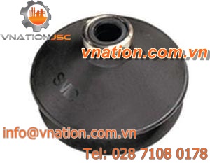 flat vacuum suction cup / vacuum